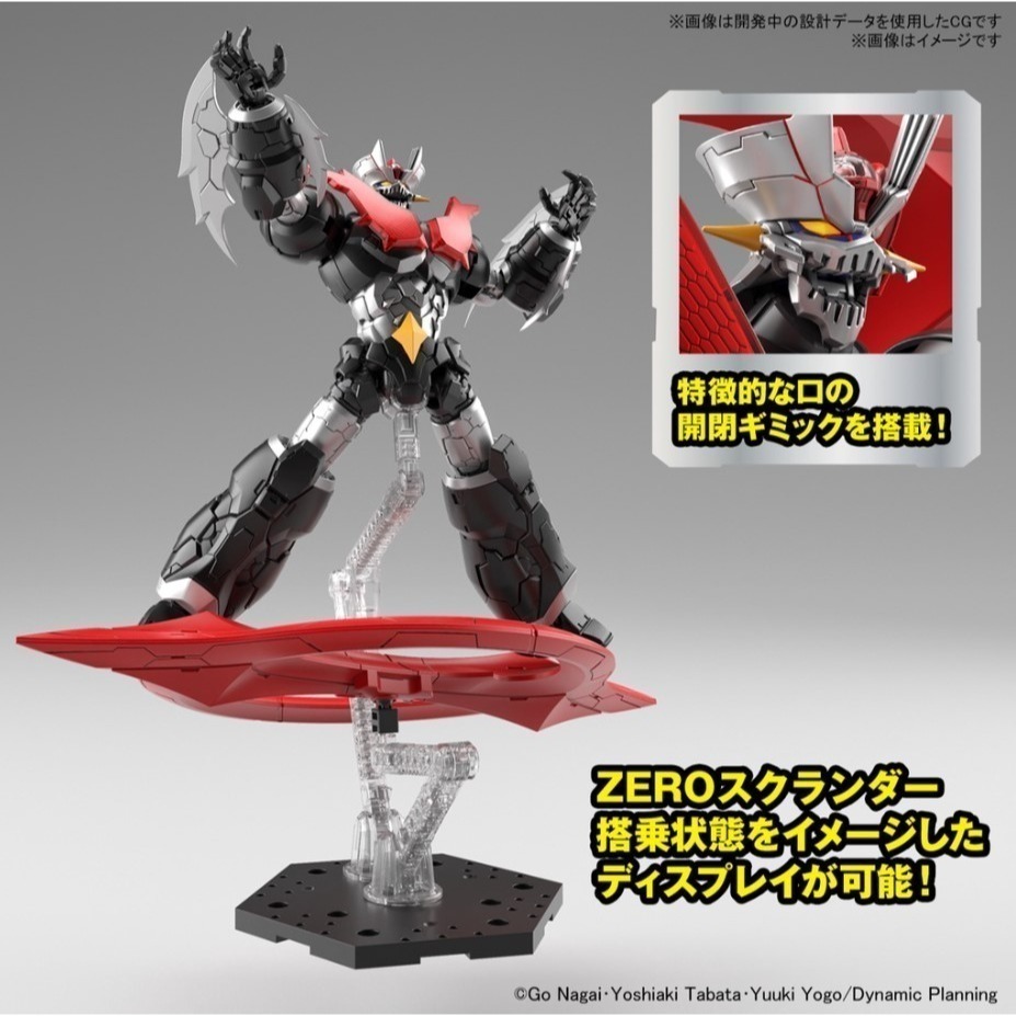 [那間店]BANDAI HG 1/144 無敵鐵金剛 魔神ZERO INFINITISM 組裝模型 5064020-細節圖5