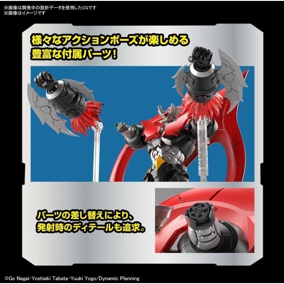 [那間店]BANDAI HG 1/144 無敵鐵金剛 魔神ZERO INFINITISM 組裝模型 5064020-細節圖6