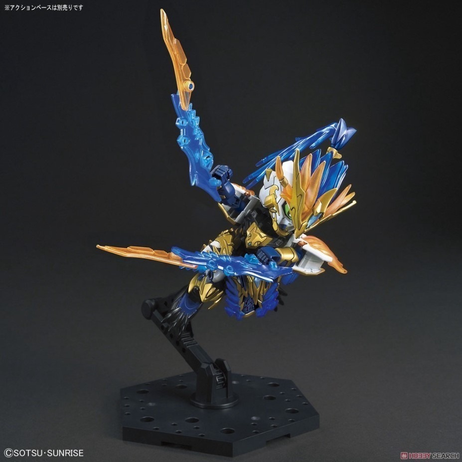 [那間店]BANDAI SD BB戰士 #18 三國創傑傳 三國傳 孫策藍異端鋼彈 5058096-細節圖5