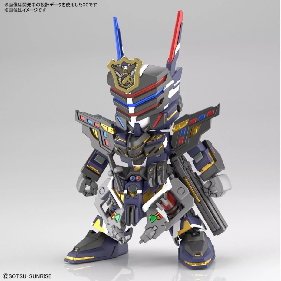 [那間店]BANDAI SD鋼彈世界 群英集 #03 警官翠綠暴風鋼彈 5061550-細節圖2