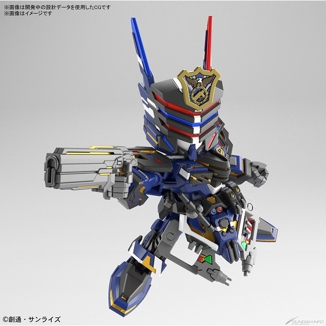 [那間店]BANDAI SD鋼彈世界 群英集 #03 警官翠綠暴風鋼彈 5061550-細節圖4