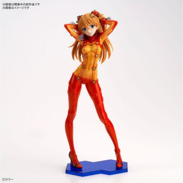 [那間店]BANDAI Figure-rise LABO 福音戰士 式波･明日香･蘭格雷 5060755-細節圖2