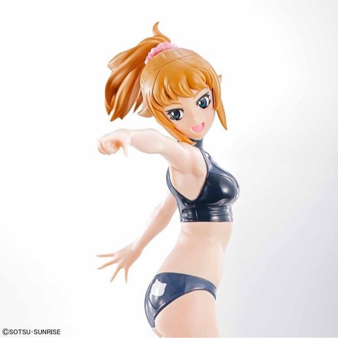 [那間店]BANDAI Figure-rise LABO 星野文奈 泳裝 組裝模型 5057692-細節圖4