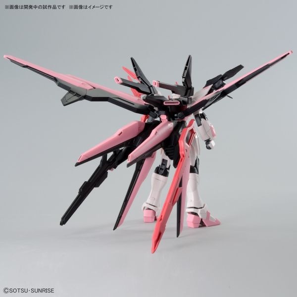 [那間店]BANDAI HG 1/144 08 鋼彈創鬥者 元宇宙 全備型嫣紅攻擊自由鋼彈 5066273-細節圖5