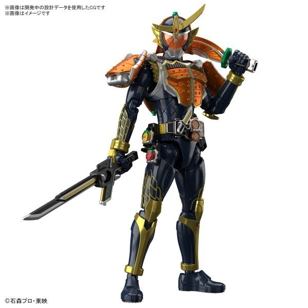 [那間店]BANDAI Figure-rise Standard 假面騎士 鎧武 柳橙鎧甲 組裝模型 5066274-細節圖2