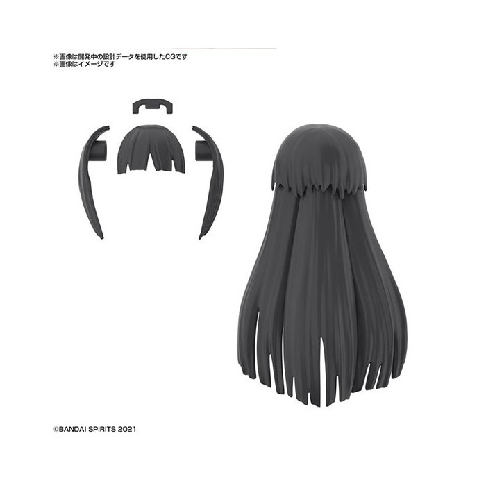 [那間店]BANDAI 30MS系列 組裝少女輕作戰 髮型配件套組 Vol.3 5062201-細節圖7