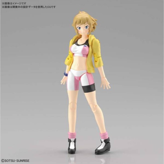 [那間店]BANDAI Figure-rise Standard #068 鋼彈創鬥者 TRY 星野文奈 5060435-細節圖2