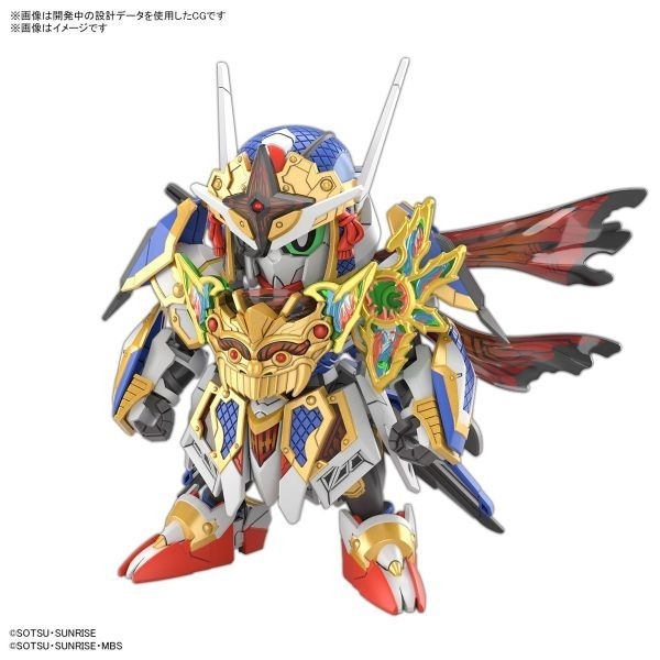 [那間店]BANDAI SD鋼彈世界 群英集 #35 隱密風靈鋼彈 組裝模型 5065723-細節圖2