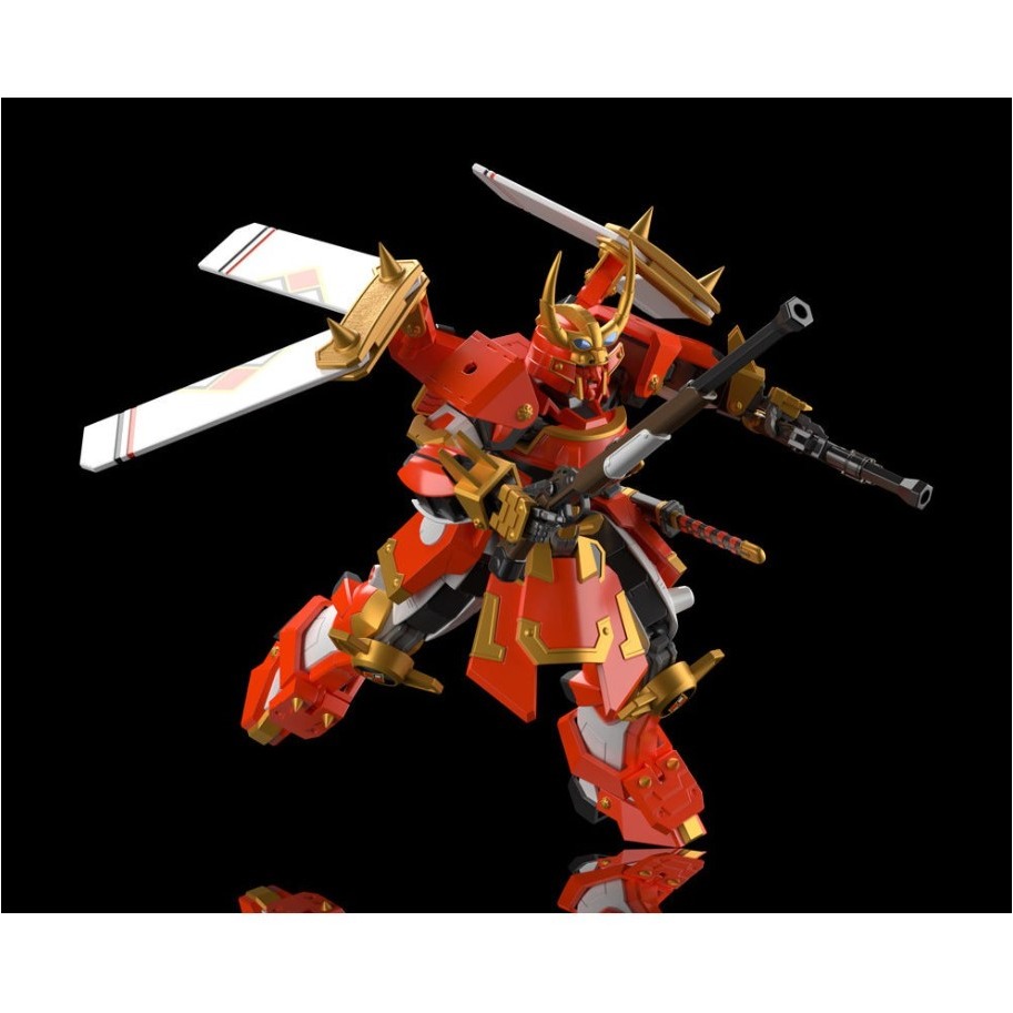 [那間店]壽屋 1/100 #053 Frame Arms 骨裝機兵 信玄 SHINGEN 組裝模型-細節圖3