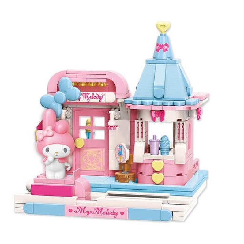 [那間店]Keeppley 三麗鷗系列 積木 美樂蒂 甜心冰淇淋屋 K20808-細節圖2