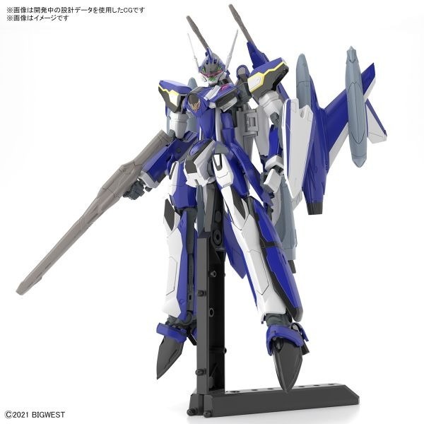 [那間店]BANDAI HG 1/100 YF-29 永恆聖劍式可變戰機 馬克西米利安·吉納斯機 5065691-細節圖2