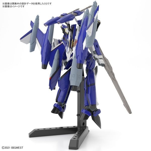 [那間店]BANDAI HG 1/100 YF-29 永恆聖劍式可變戰機 馬克西米利安·吉納斯機 5065691-細節圖5