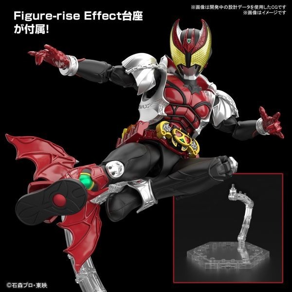 [那間店]BANDAI Figure-rise Standard 假面騎士牙 牙形態 組裝模型 5066318-細節圖4