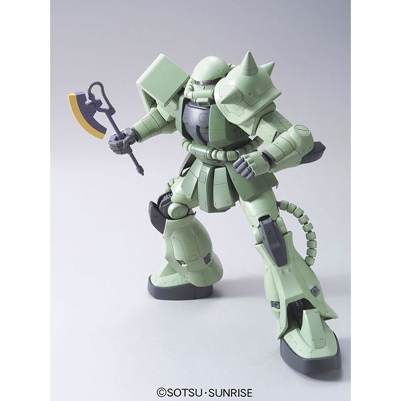 [那間店]BANDAI MEGA 1/48 MS-06F ZAKU II 量產型 綠薩克 5060680-細節圖3