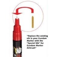 [那間店]Gsi 郡氏 GMA-01K GMA01K 鋼彈麥克筆 替換專用芯 筆芯 替芯 替換芯 6入-細節圖3