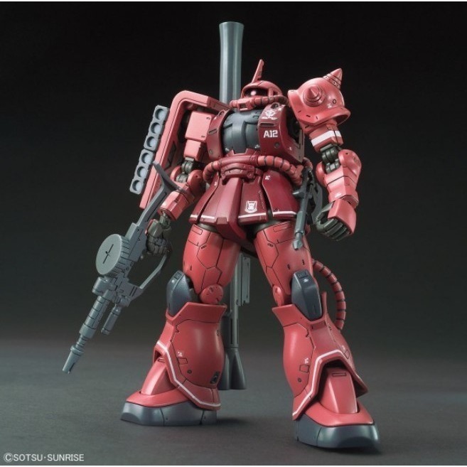 [那間店]BANDAI HG 1/144 #024 機動戰士 夏亞專用 薩克II 紅色慧星Ver. 5057656-細節圖2