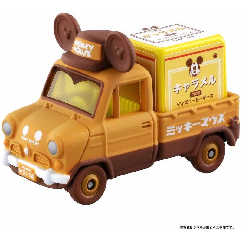 [那間店]TOMICA 多美小汽車 DREAM 迪士尼 米奇 牛奶糖貨車 情人節版-細節圖2