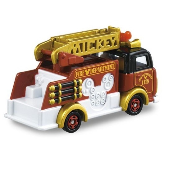 [那間店]TOMICA 多美小汽車 DREAM 迪士尼 米奇 消防車-細節圖3