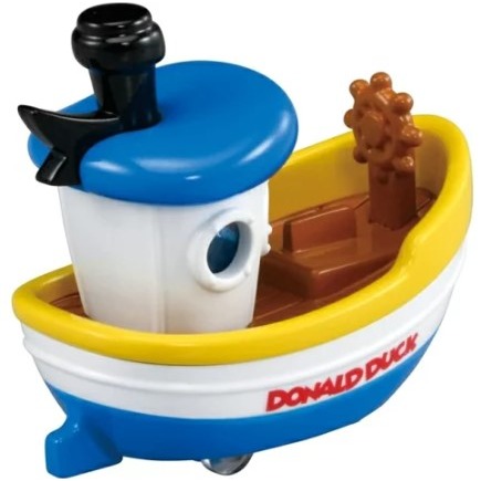 [那間店]TOMICA 多美小汽車 DT RD-04 唐老鴨 蒸氣船-細節圖3