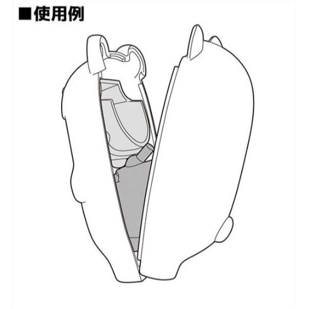 [那間店]Good Smile 黏土人 黏土娃 配件系列 玩偶裝（幸福兔01／幸福兔02）-細節圖6