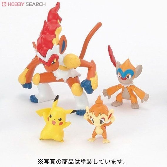 [那間店]BANDAI POKEMON 神奇寶貝 寶可夢 #07 烈焰猴 進化套組 5066409-細節圖2