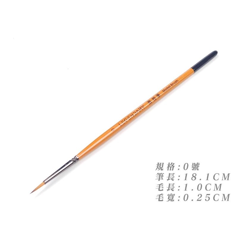 [那間店]九五二漆 9527 PB 面相筆 模型上色筆 上色工具 模型上色-規格圖8