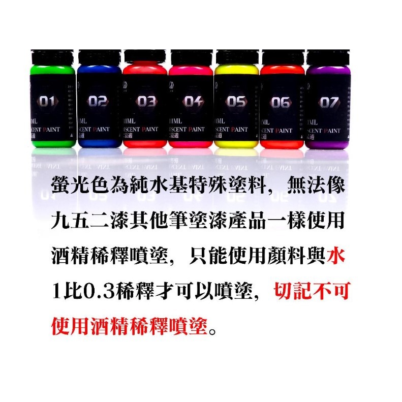 [那間店]九五二漆 9527 FLP 水性筆塗螢光漆 11ML 筆塗 螢光漆 水性 水性漆 環保 低毒性-細節圖2