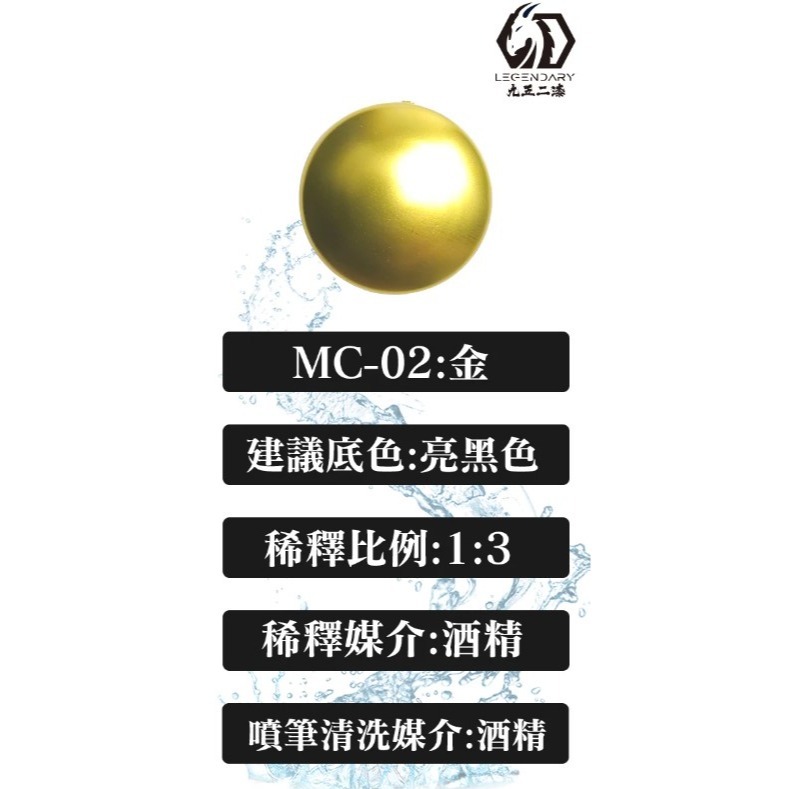 [那間店]九五二漆 9527 MC 水性金屬漆 金屬漆 水性 水性漆 低毒性 環保-規格圖8