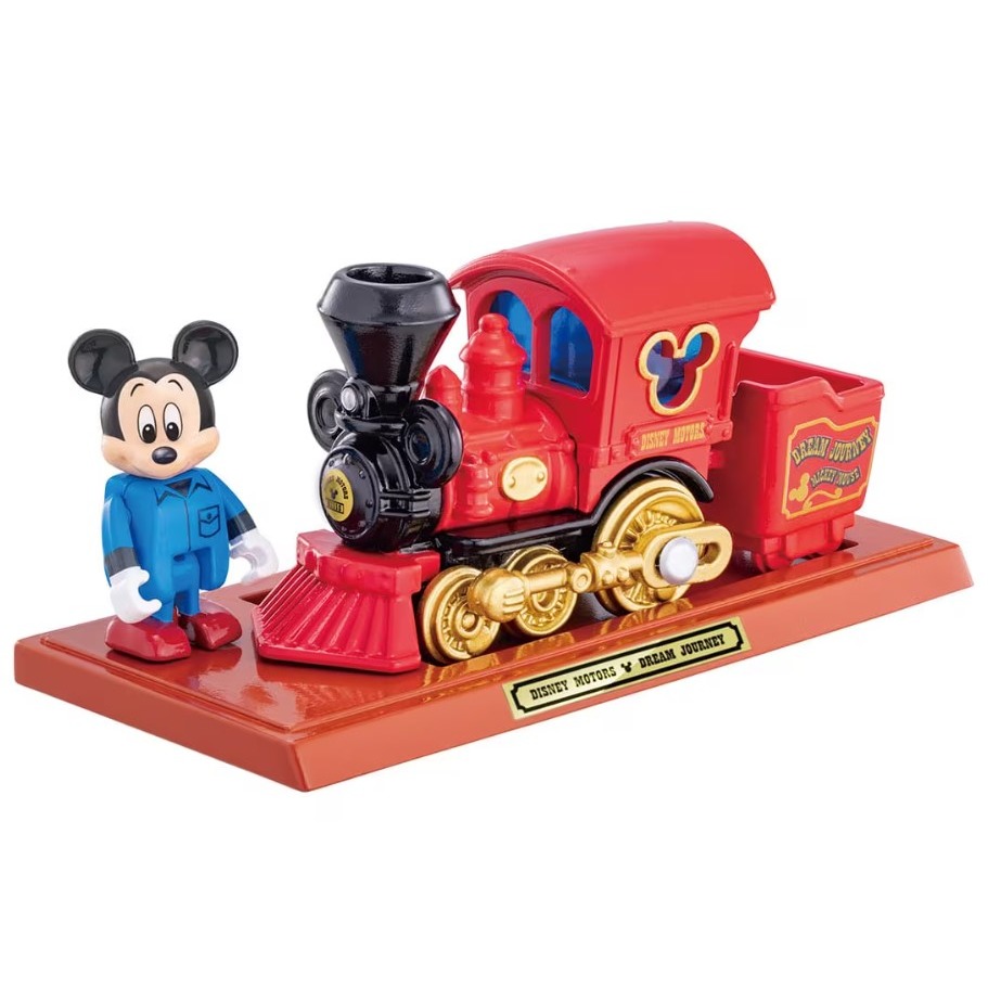 [那間店]TOMICA 多美小汽車 DM 迪士尼 米奇火車 附人偶+底板-細節圖2