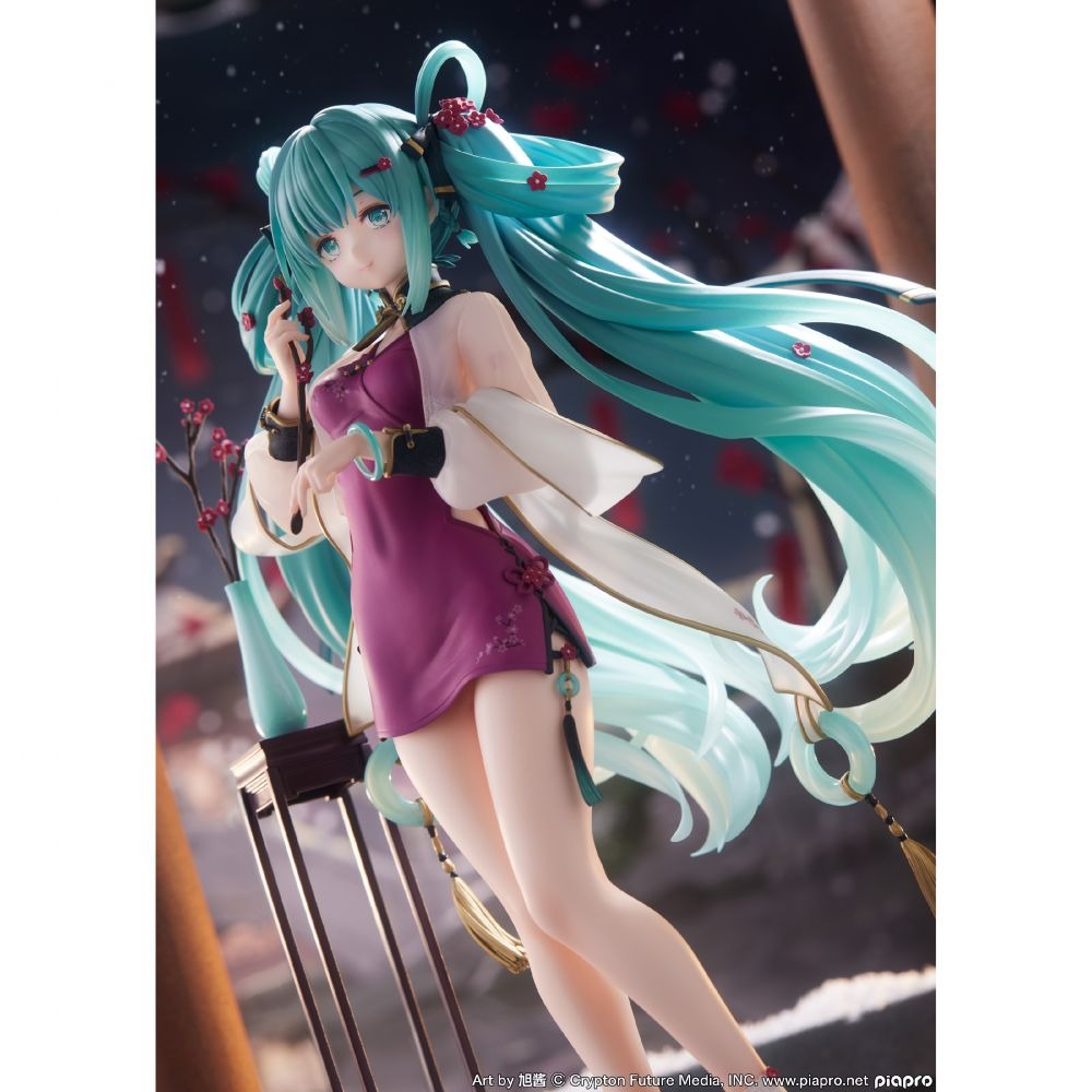 [那間店]FuRyu 1/7 F:NEX×POPPRO 初音未來 2023 春節Ver.-細節圖2