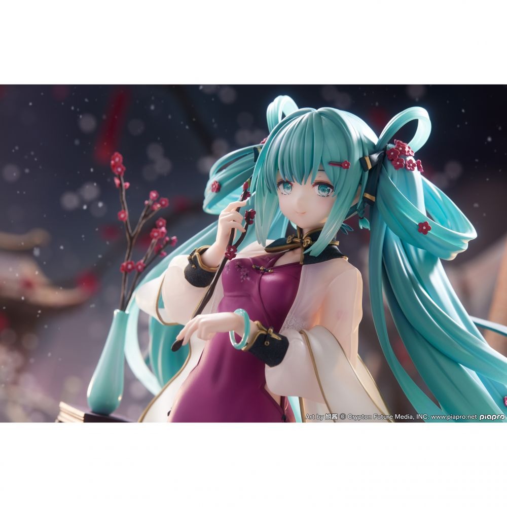 [那間店]FuRyu 1/7 F:NEX×POPPRO 初音未來 2023 春節Ver.-細節圖3