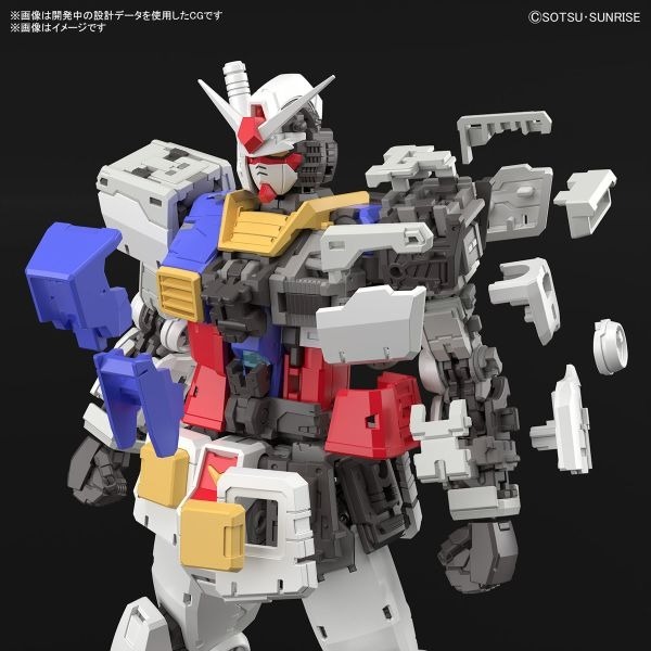 [那間店]BANDAI RG 1/144 #40 RX-78-2 初鋼 Ver.2.0 組裝模型 5067155-細節圖5