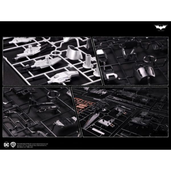 [那間店]創世模王 蝙蝠俠 黑暗騎士 DC 韋恩 蝙蝠車&蝙蝠摩托車 不挑盒況-細節圖9