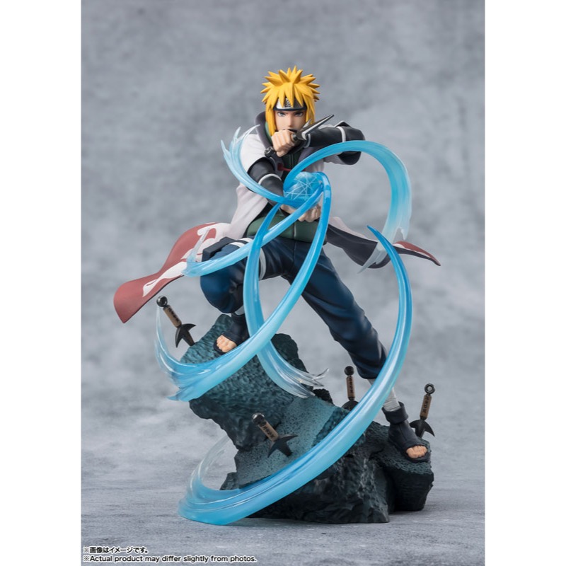 [那間店]BANDAI Figuarts ZERO 火影忍者 超激戰 波風湊 螺旋丸 PVC-細節圖2