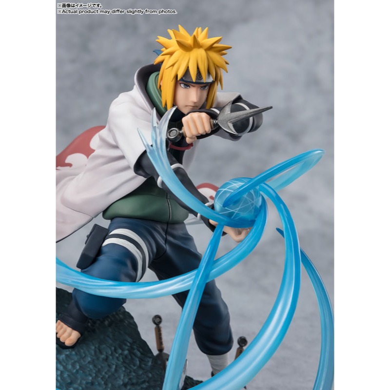 [那間店]BANDAI Figuarts ZERO 火影忍者 超激戰 波風湊 螺旋丸 PVC-細節圖6