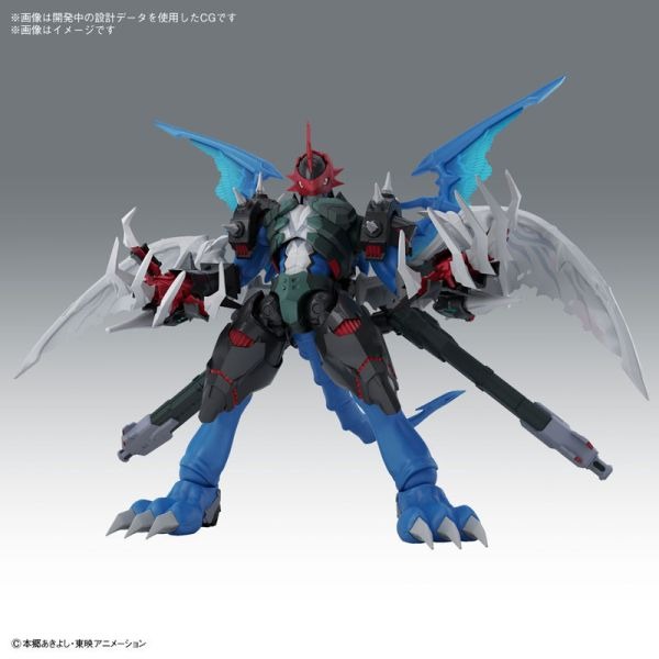 [那間店]BANDAI Figure-rise Standard 數碼寶貝 機甲龍獸 增幅版 5067180-細節圖3