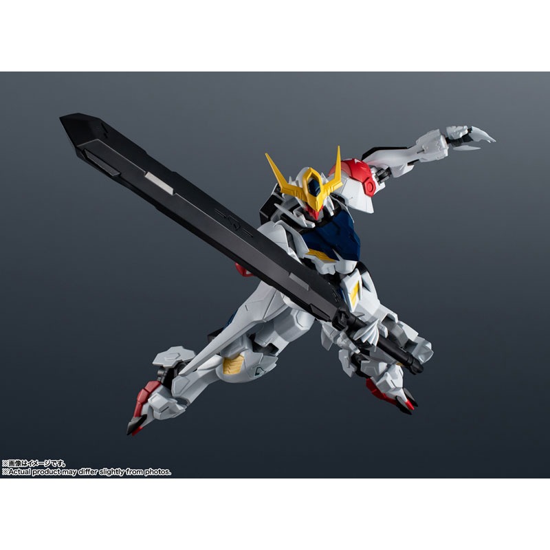 [那間店]BANDAI GU-35 機動戰士鋼彈 鐵血孤兒 ASW-G-08 天狼王型獵魔鋼彈-細節圖7