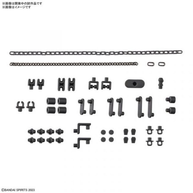 [那間店]BANDAI CUSTOMIZE MATERIAL 改裝用品 #05 鎖鏈零件/多功能連接零件 5065094-細節圖2