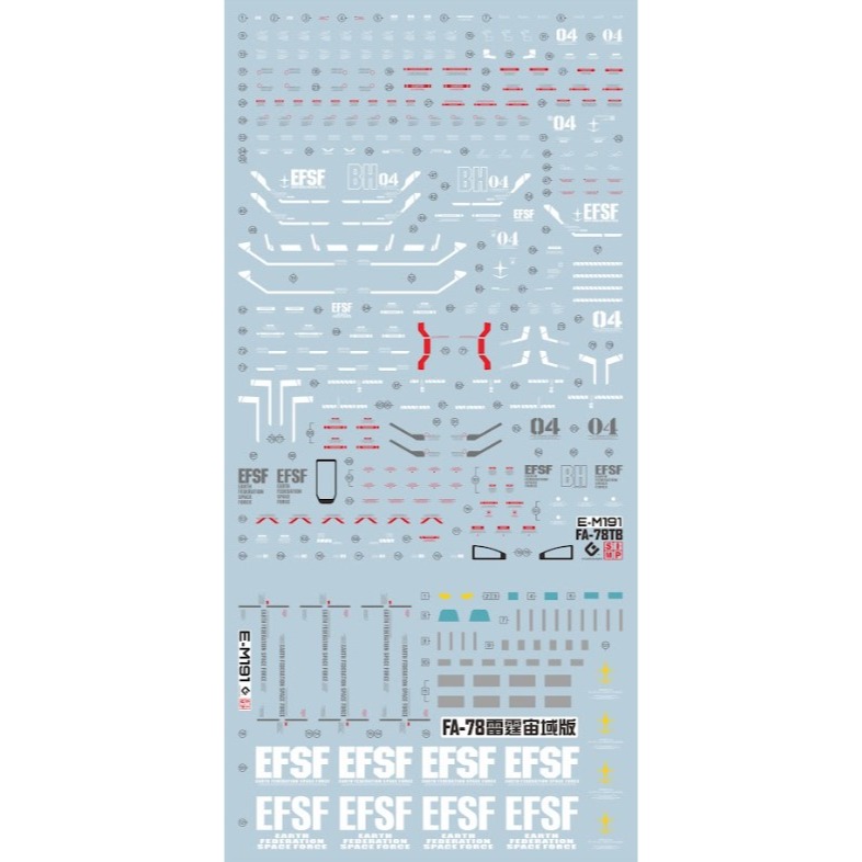 [那間店]九五二漆 9527 EVO 水貼 MG FA-78 雷霆宙域-細節圖2