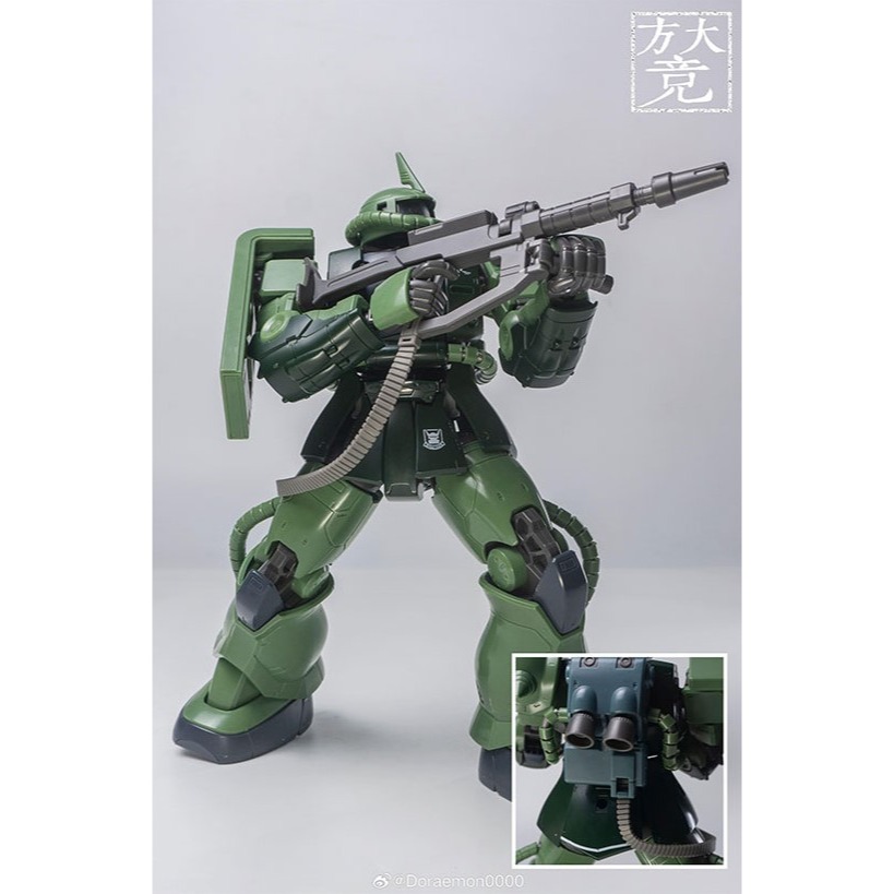 [那間店]方大競 1/72 GTO 綠薩克 組裝模型 ※限一盒-細節圖2