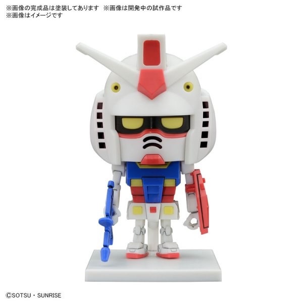 [那間店]BANDAI 1/1 GUNPLA-KUN 鋼彈模型君 DX套組（附框架Ver.重現零件）大頭 5065118-細節圖2