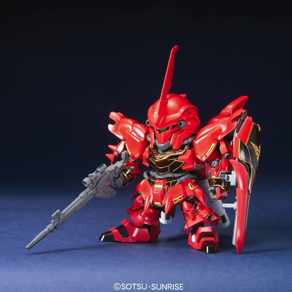 [那間店]BANDAI SD鋼彈 BB戰士 #365 MSN-06S 新安州 紅色彗星 機動戰士 5055880-細節圖2