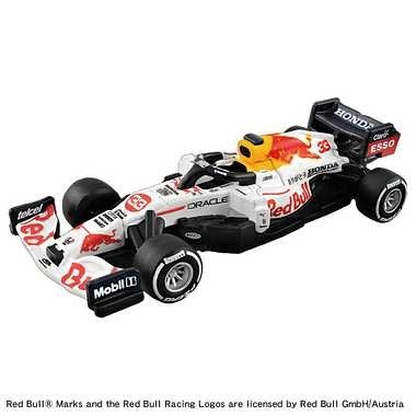 [那間店]TOMICA 多美小汽車 超跑PRM Red Bull RB16B No.33 Arigatou 白-細節圖2