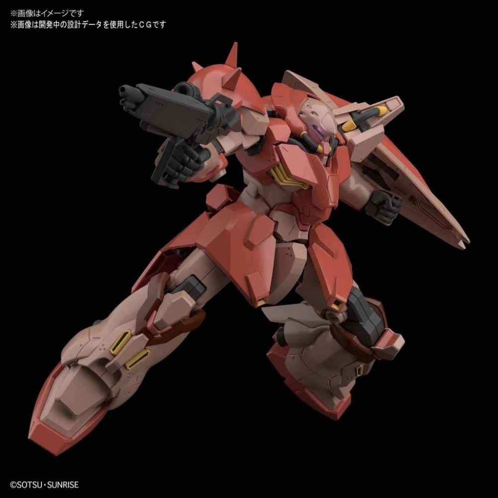 [那間店]BANDAI HG 1/144 #233 Me02R-F01 TYPE-F01 梅瑟爾 梅薩 5059546-細節圖2