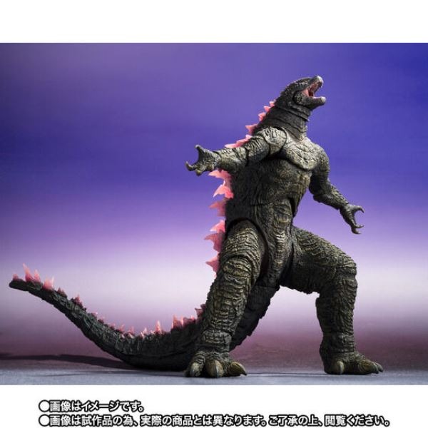 [那間店]BANDAI S.H.MonsterArts SHM 哥吉拉 Evolved 2024 附運輸箱-細節圖7