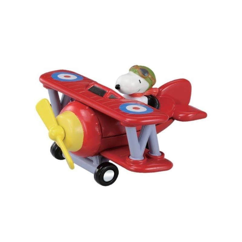 [那間店]TOMICA 多美小汽車 R08 騎乘系列 史努比 SNOOPY [FLYING ACE] 無車貼-細節圖2