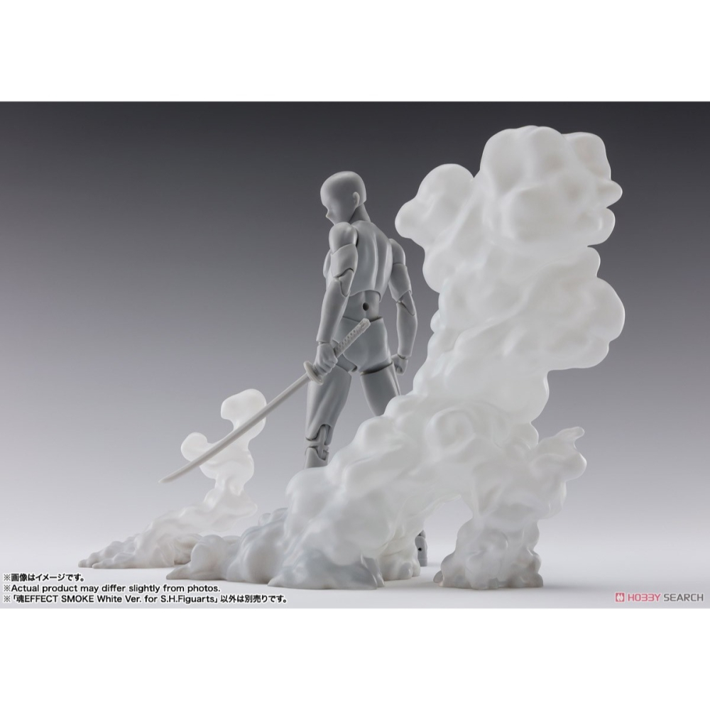 [那間店]BANDAI 魂EFFECT 煙霧特效 白色 White Ver. for S.H.Figuarts-細節圖3