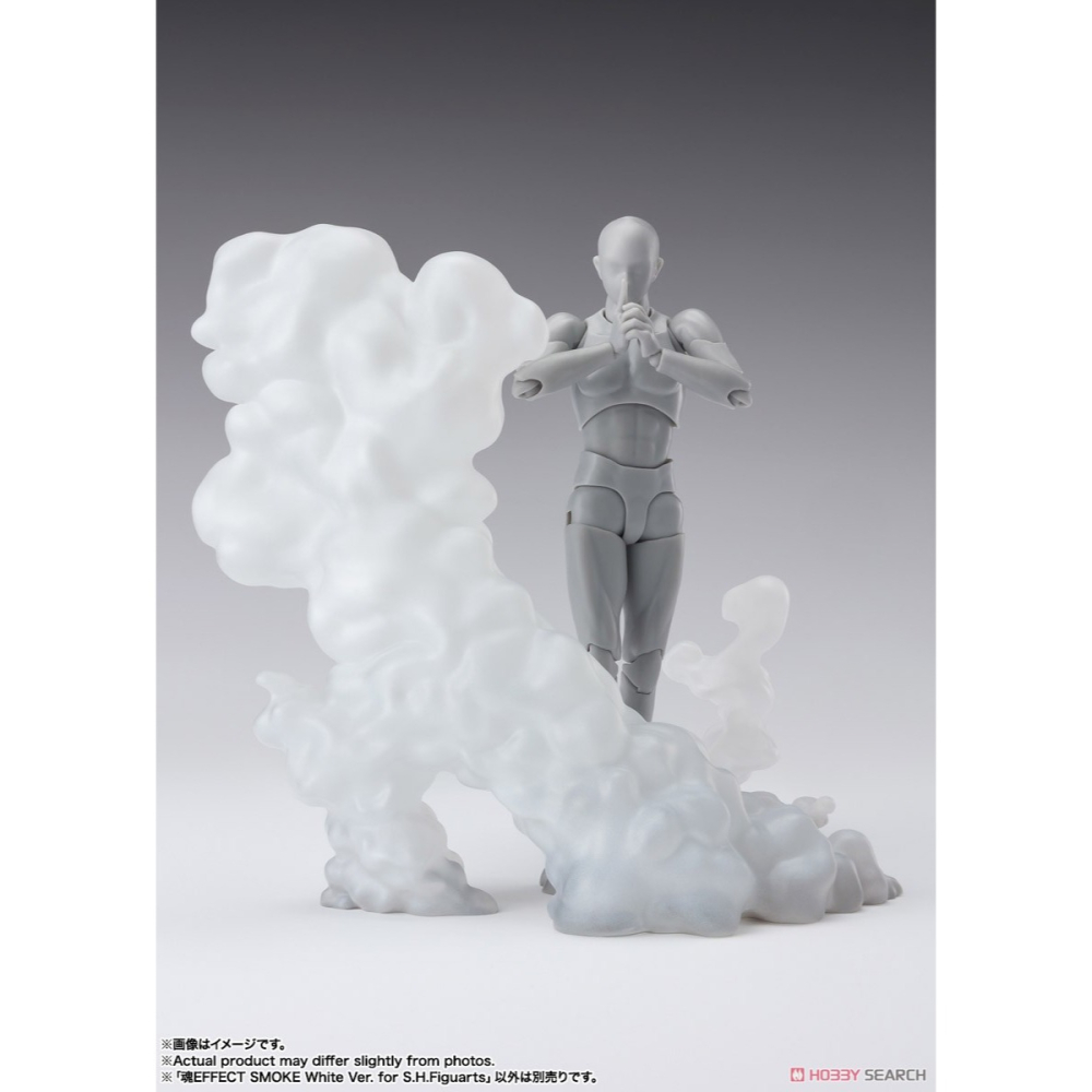 [那間店]BANDAI 魂EFFECT 煙霧特效 白色 White Ver. for S.H.Figuarts-細節圖4