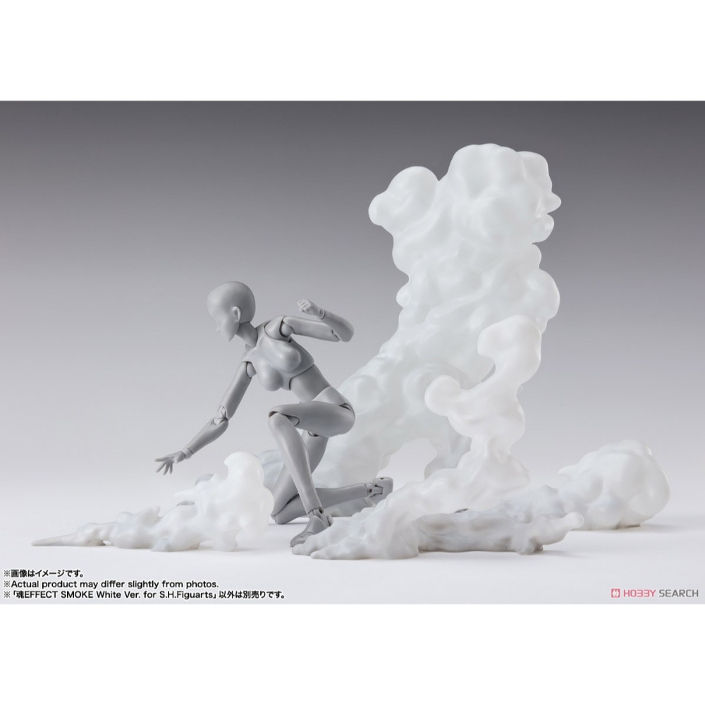 [那間店]BANDAI 魂EFFECT 煙霧特效 白色 White Ver. for S.H.Figuarts-細節圖5