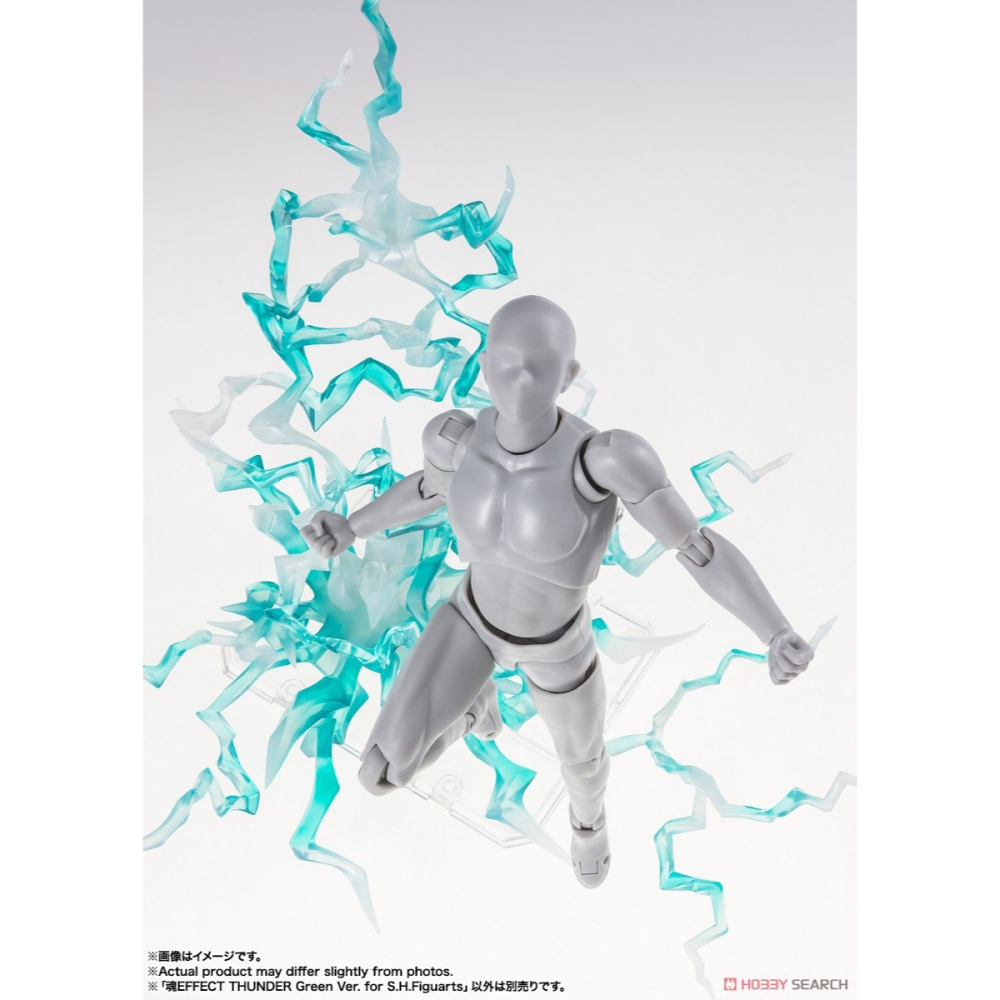 [那間店]BANDAI 魂EFFECT 雷霆特效 綠色 Green Ver. for S.H.Figuarts-細節圖3